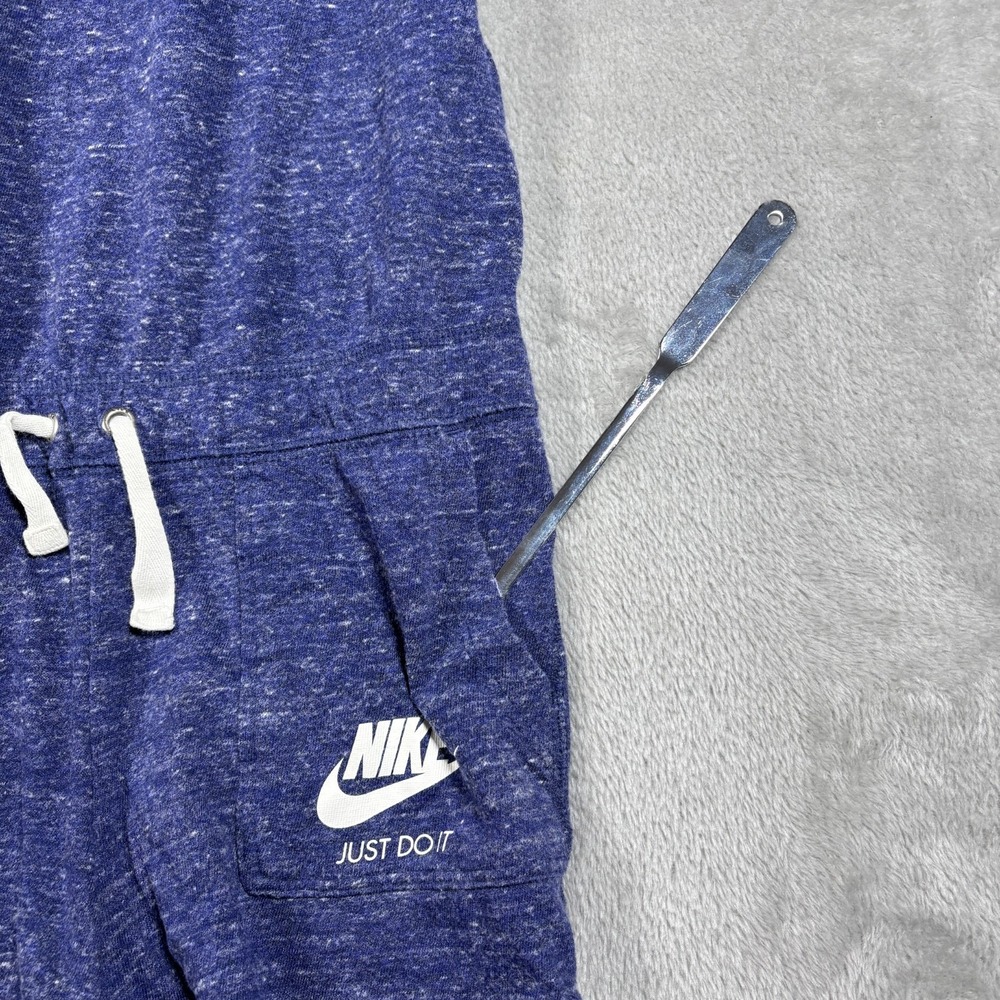 Vintage Nike Romper Girls‎ Large Blue Jumpsuit Drawstring Sleeveless 848194 429 - Picture 3 of 10